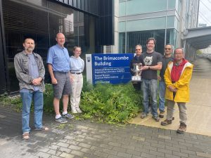 AMPEL-SBQMI Bike Team Shares UBC’s Commuter Challenge Trophy