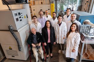 Dr. Yasmin Abdin and her team in AMPEL are producing low-cost and high-value carbon fibres from low-value waste by-products.